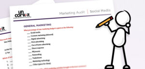 Image of marketing audit document